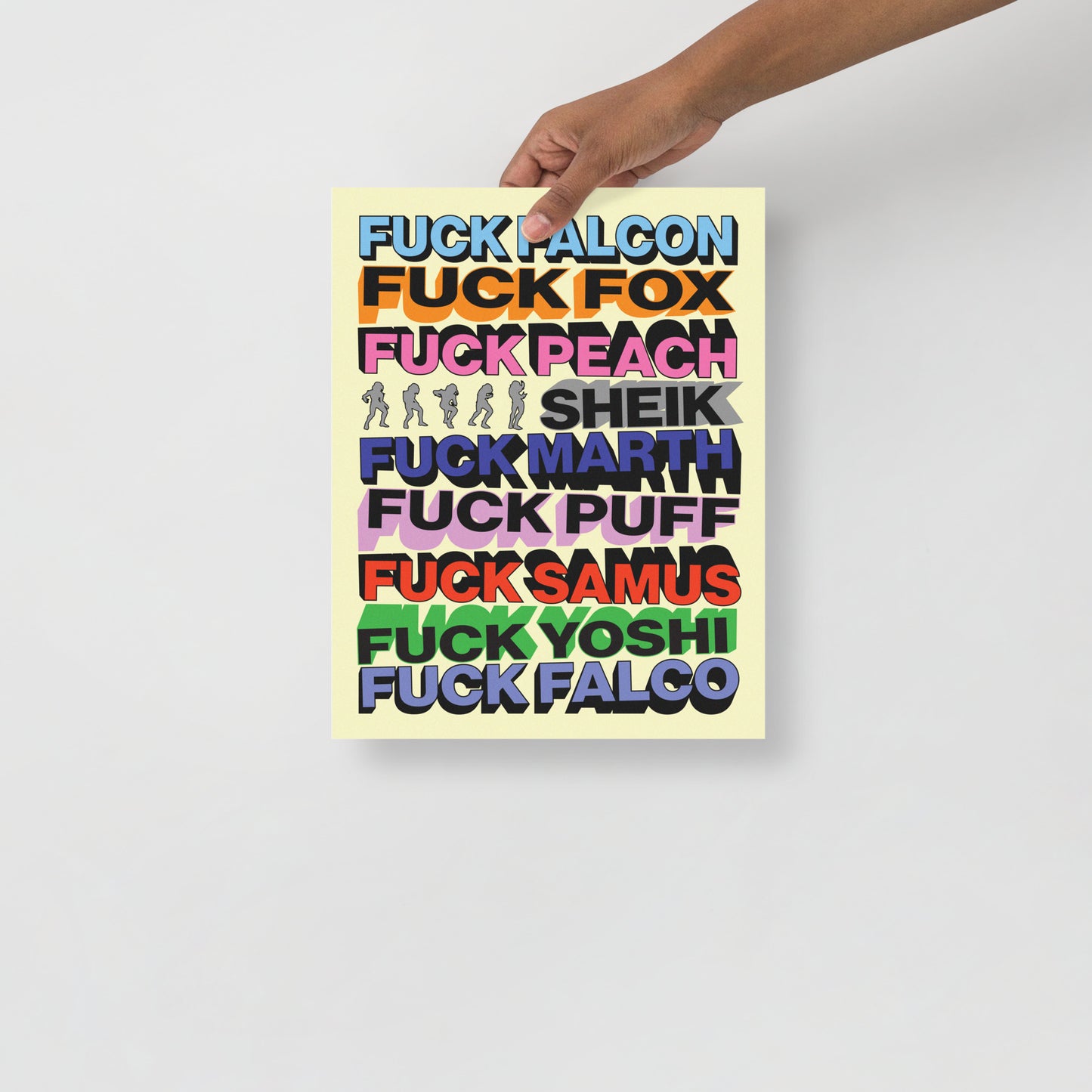 F**K MELEE - SHEIK (print)