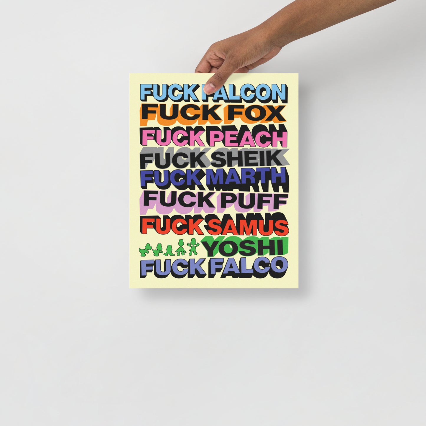 F**K MELEE - YOSHI (print)