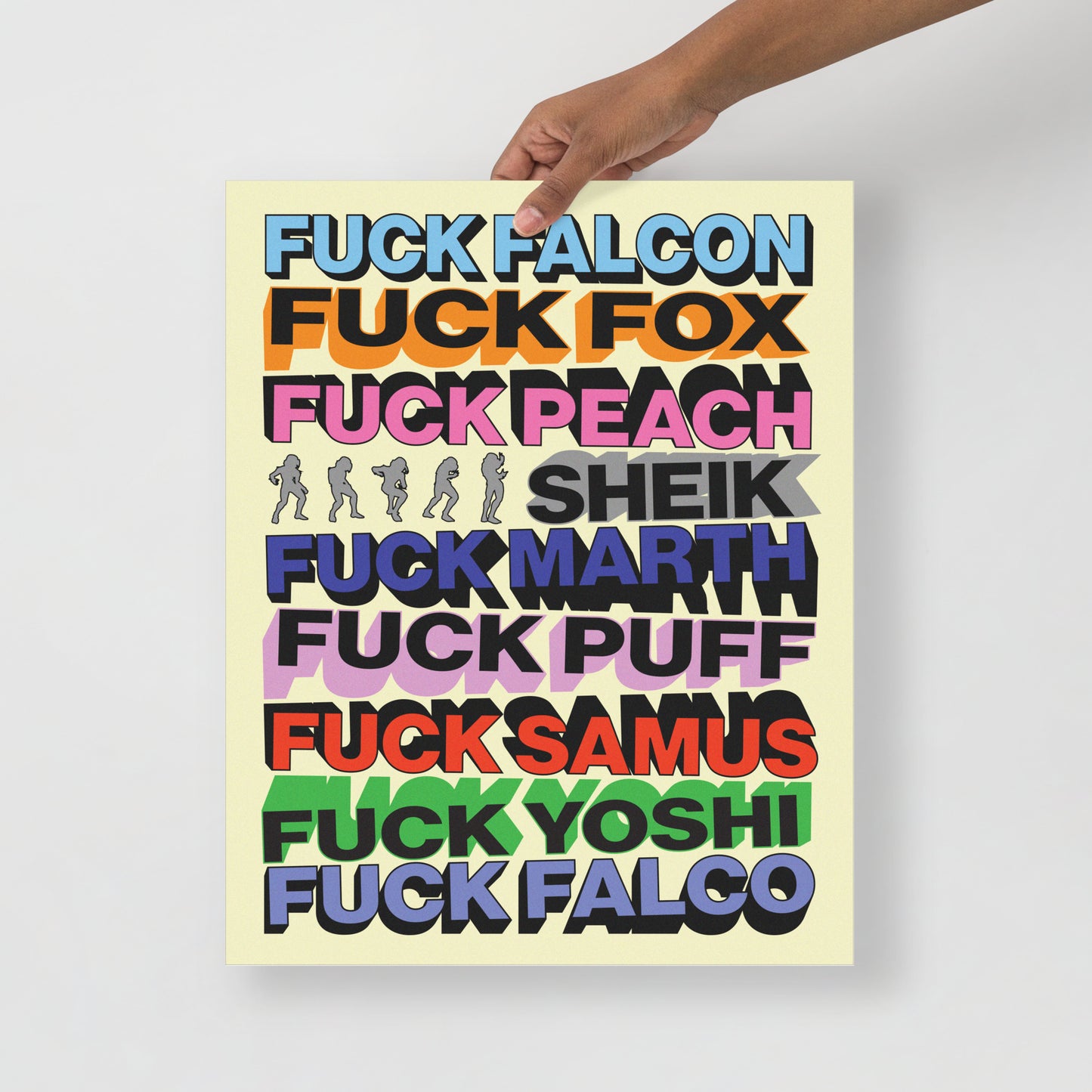 F**K MELEE - SHEIK (print)