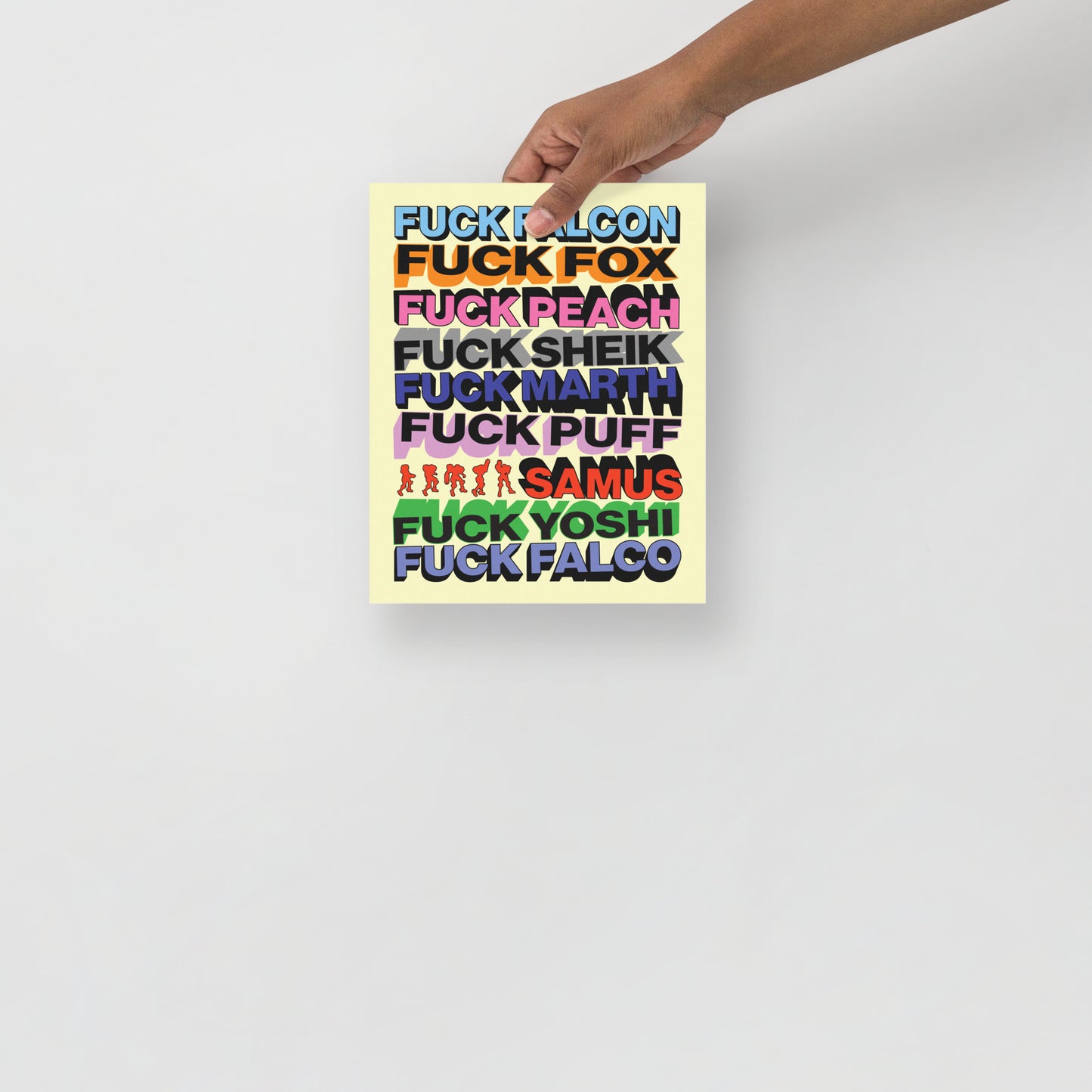 F**K MELEE - SAMUS (print)