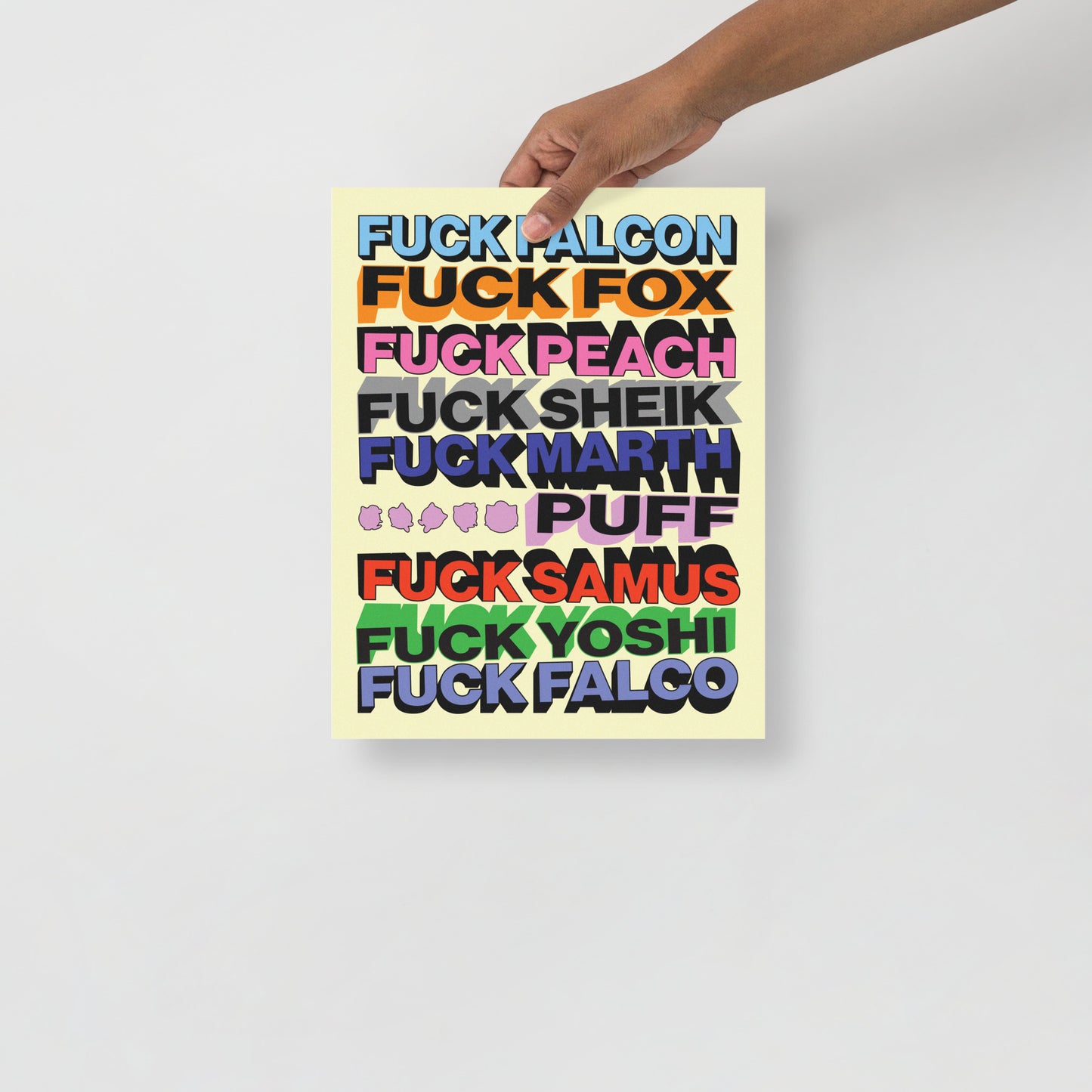 F**K MELEE - PUFF (print)