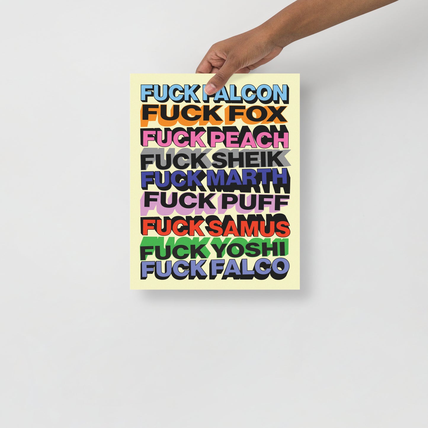 F**K MELEE - ALL (print)