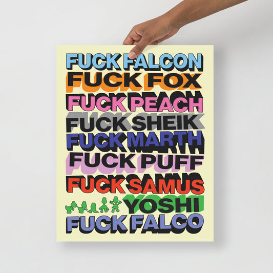 F**K MELEE - YOSHI (print)