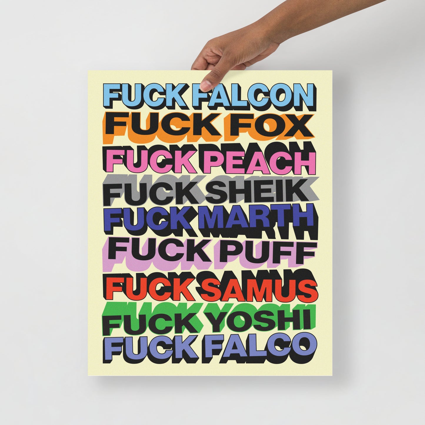 F**K MELEE - ALL (print)