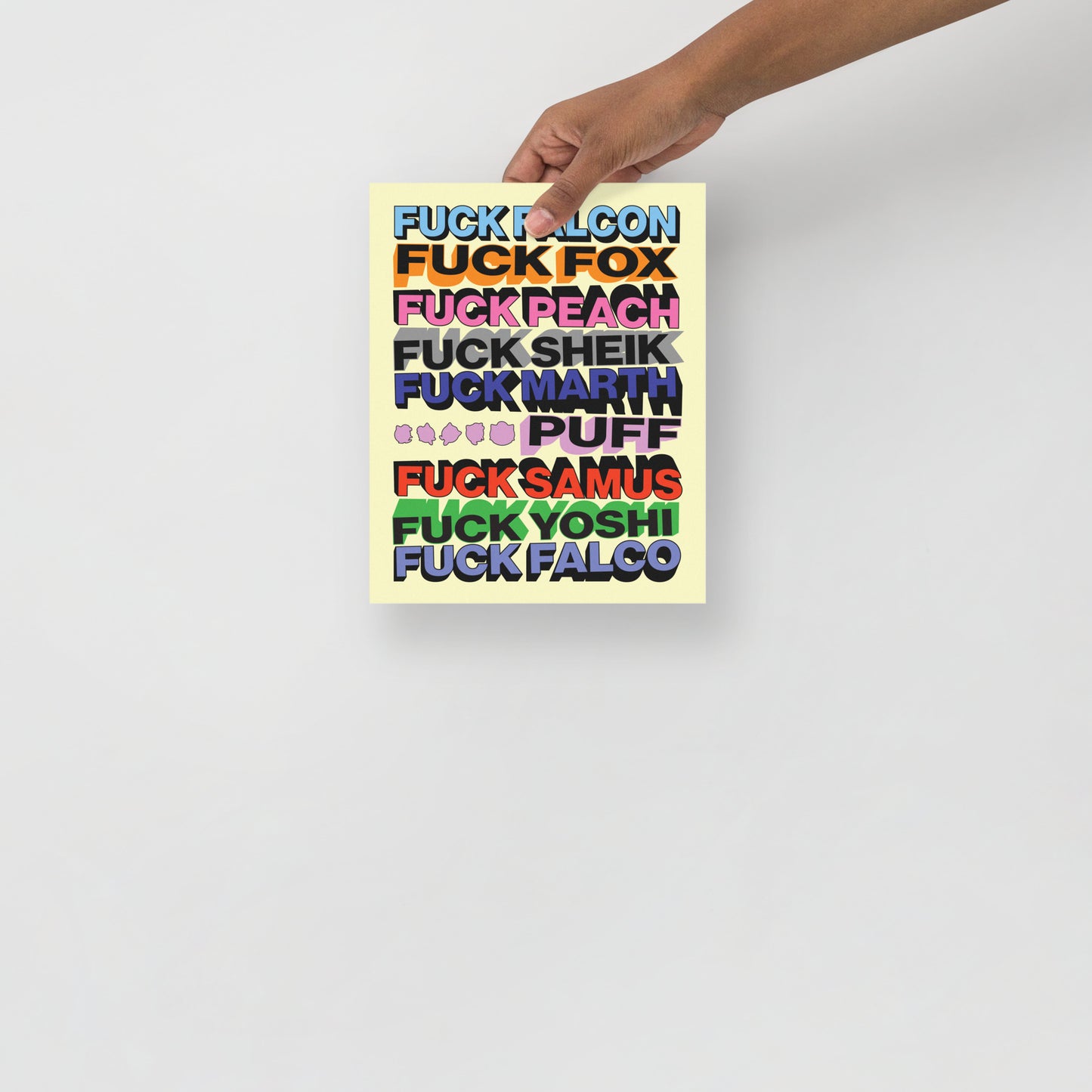 F**K MELEE - PUFF (print)