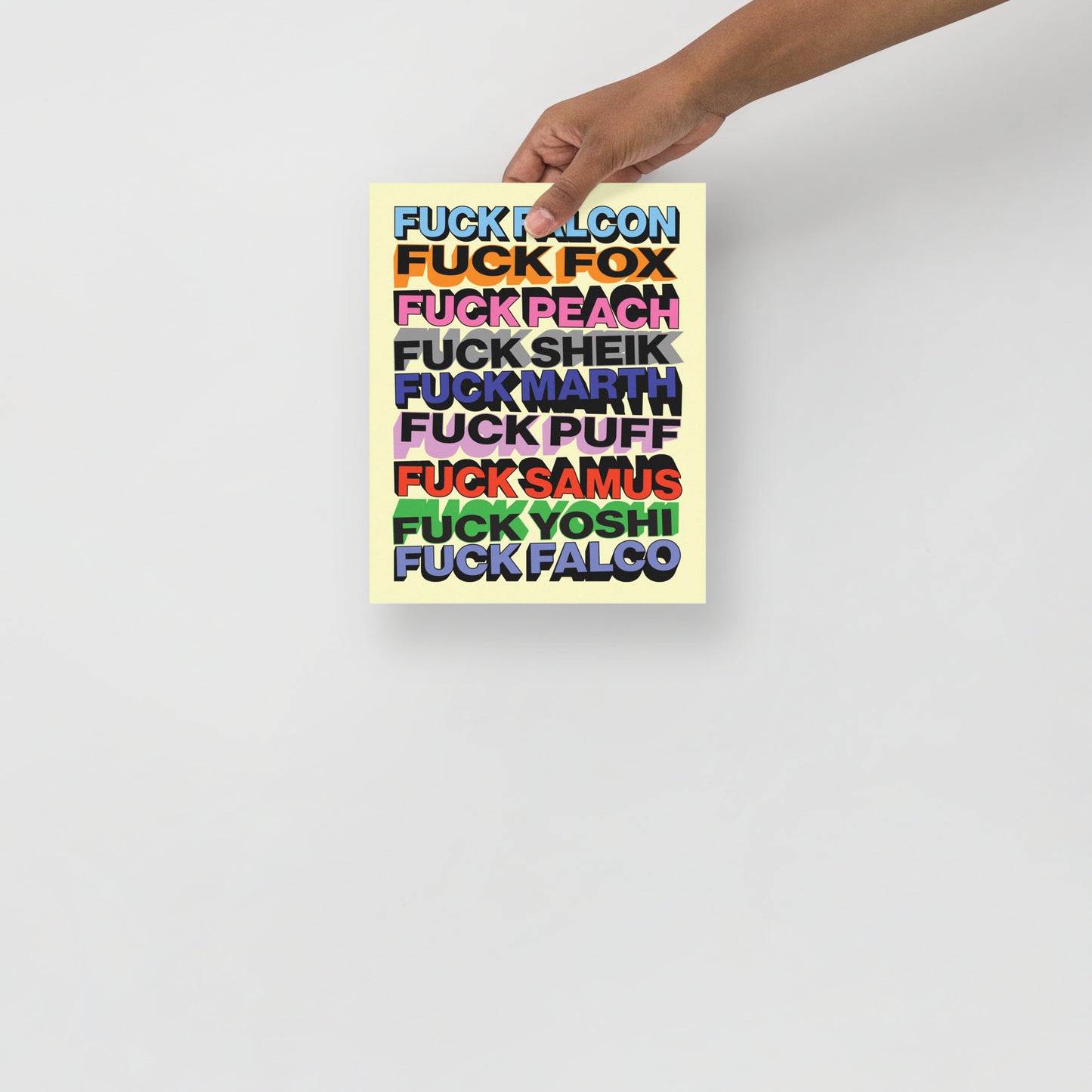 F**K MELEE - ALL (print)